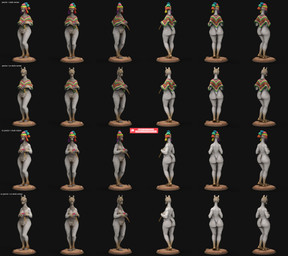 anthro breasts feet female fur genitals nipples nude plantigrade solo vulva wool_(fur) bambookat alpaca camelid mammal 3d_(artwork) absurd_res digital_media_(artwork) hi_res huge_filesize superabsurd_res