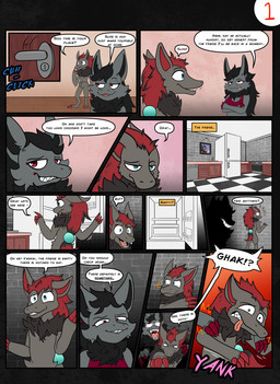 anthro appliance ball breath claws clenched_teeth clothing comic_panel crossed_arms dialogue dishwasher door door_handle duo fangs female fridge fur glowing glowing_eyes hair half-closed_eyes imminent_vore kitchen kitchen_appliance kitchen_cabinet kitchen_counter male mouth_closed narrowed_eyes nude open_mouth oven panting shirt sound_effects speech_bubble standing tank_top teeth text tongue tongue_out topwear wide_eyed awoogasm nintendo pokemon fan_character generation_5_pokemon pokemon_(species) zoroark 2020 comic hi_res