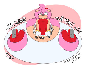 accessory anthro belly big_belly big_butt black_nose blush bracelet breasts butt clothing clothing_pull dress dress_pull embarrassed eyelashes female footwear front_view gloves gold_(metal) gold_bracelet gold_jewelry green_eyes hair hair_accessory hairband handwear huge_belly huge_butt hyper hyper_belly hyper_butt hyper_pear jewelry monobutt morbidly_obese morbidly_obese_anthro morbidly_obese_female motion_lines multicolored_body navel obese obese_anthro obese_female overweight overweight_anthro overweight_female panties pink_background pink_body pink_ears pink_hair red_clothing red_dress red_footwear red_hairband red_shoes shoes simple_background sitting solo tan_body tan_inner_ear tight_clothing two_tone_body underwear white_background white_clothing white_gloves white_handwear white_panties white_underwear paceplusle sega sonic_the_hedgehog_(series) amy_rose eulipotyphlan hedgehog mammal 2026 colored digital_media_(artwork) flat_colors