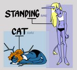 1_horn 2023 all_fours blonde_hair blue_body blue_skin demon discount-supervillain duo eyes_closed female freckles hair horn horned_humanoid humanoid not_furry orange_hair purple_body purple_skin sleeping standing