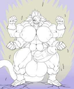 anthro areola balls big_balls big_breasts big_penis breasts erection fist genitals gynomorph huge_balls huge_breasts huge_penis humanoid_genitalia humanoid_penis hyper hyper_balls hyper_genitalia hyper_penis intersex looking_at_viewer multi_arm multi_limb muscular muscular_anthro muscular_gynomorph muscular_intersex nipples nude penis smile solo vein veiny_penis ber00 deity haplorhine mammal monkey primate hi_res