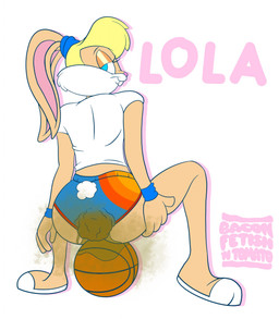 anthro ball basketball basketball_(ball) basketball_uniform biped blonde_hair blue_eyes bottomwear buckteeth butt clothed clothing cotton_tail feces feces_blowout feces_in_ass female fur hair hand_on_leg hand_on_thigh hotpants looking_at_viewer pooped pooping scut_tail shirt short_tail shorts simple_background sitting sitting_on_ball smelly smile soiled soiled_bottomwear soiled_panties soiling soiling_bottomwear solo sportswear tail teeth text topwear tune_squad_outfit tune_squad_outfit_(2021) uniform white_clothing wristband baconfetish'ntomato looney_tunes space_jam space_jam:_a_new_legacy warner_brothers lola_bunny lagomorph leporid mammal rabbit digital_media_(artwork) hi_res