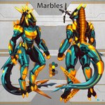 1:1 android anthro armor digital_media_(artwork) hi_res looking_at_viewer machine male maxx-ros model_sheet odradek robot simple_background solo synth_(vader-san) tail