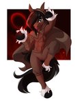 abs anthro hooves male smile solo wolflady hosenki equid equine horse mammal 2020 digital_media_(artwork)