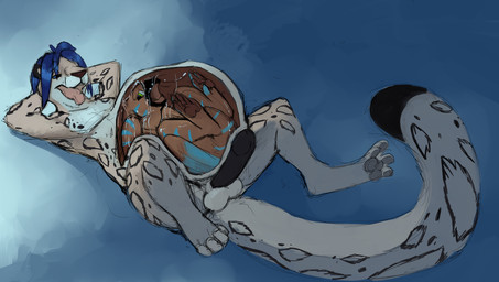 avian beak bird digitigrade erection fear feathers feline fluffy_tail fur hair kona leopard male mammal nines open_mouth penis prehensile_feet sammy73 sheath snow_leopard struggling vorarephilia
Rating: Explicit
Score: 5
User: Konabird
Date: October 28, 2013