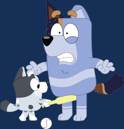 anthro attack bat_(object) black_body black_fur blue_body blue_fur brown_body brown_fur clenched_teeth constricted_pupils crotch_attack duo female fur genital_torture gloves_(marking) grey_body grey_fur leg_markings male markings pain pupils simple_background small_pupils socks_(marking) softball teeth transparent_background young porygon2z bluey_(series) muffin_heeler stripe_heeler australian_cattle_dog canid canine canis cattledog domestic_dog herding_dog mammal pastoral_dog absurd_res alpha_channel hi_res daughter_(lore) father_(lore) father_and_child_(lore) father_and_daughter_(lore) parent_(lore) parent_and_child_(lore) parent_and_daughter_(lore)