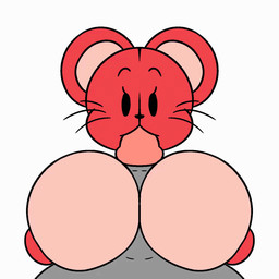 anthro anthro_penetrated big_breasts big_penis breast_play breasts eyebrows faceless_character faceless_male featureless_breasts fellatio female female_penetrated genitals huge_breasts humanoid_genitalia humanoid_penis male male/female male_penetrating male_penetrating_female oral penetration penile penis penis_in_mouth plushie raised_eyebrows red_body sex simple_background solo_focus titfuck titfuck_fellatio whiskers white_background randompersonguy lovedoll_toy_factory merri_(gremlingrounded) animate_inanimate mammal mouse murid murine rodent 1:1 2025 2d_animation animated digital_media_(artwork) hi_res