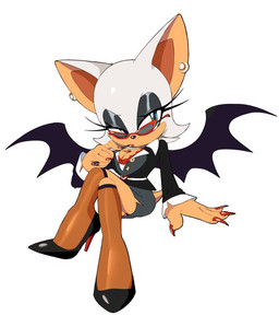 anthro bat_wings black_clothing black_eyeshadow black_footwear black_high_heels blue_eyes bottomwear breasts cleavage clothed clothing colored_nails crossed_legs ear_piercing ear_stud eyeshadow eyewear female footwear fur high_heels invisible_chair jacket knee_highs legwear long_nails makeup membrane_(anatomy) membranous_wings nails pencil_skirt piercing red_nails ring_piercing shoes simple_background sitting skirt solo topwear translucent translucent_clothing uneven_eyes white_background white_body white_fur wings chaosc0ntr0l sega sonic_the_hedgehog_(series) rouge_the_bat bat mammal