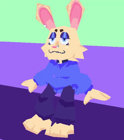 3_toes :3 ambiguous_gender anthro clothing feet makeup male solo sweater toes topwear dexterx animated short_playtime sound video