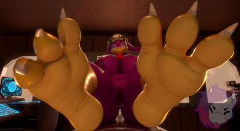 3_toes anthro avian_feet beak big_breasts blue_eyes breasts feet female foot_fetish foot_focus genitals looking_at_viewer nipples nude nude_anthro nude_female purple_body soles solo talons thick_thighs toes vulva winterdraco reptilligator_(modeler) sega sonic_riders sonic_the_hedgehog_(series) wave_the_swallow avian bird hirundinid oscine passerine swallow_(bird) 3d_(artwork) digital_media_(artwork) hi_res watermark
