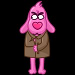 anthro brown_clothing brown_jacket brown_topwear clothed clothing fur genitals heart_nose heart_symbol humiliation jacket looking_at_viewer male nipples penis penis_humiliation pink_body pink_fur presenting presenting_penis seductive simple_background small_penis small_penis_humiliation smile solo telegram_sticker topwear transparent_background unknown_artist telegram lovehound canid canine canis domestic_dog mammal alpha_channel animated loop