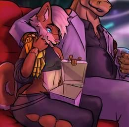 brown_body clothing dress duo femboy furniture gift holidays lips lipstick machine makeup male male/male nightclub slightly_chubby slightly_chubby_male sofa suit thick_bottom_lip josiedink valentine's_day sadao tensa_hawthorne android canid canine canis crocodile crocodilian domestic_dog mammal reptile robot scalie shiba_inu spitz animated high_framerate no_sound short_playtime video