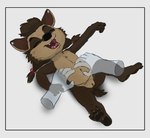 ambiguous_gender anthro baby barefoot brown_pawpads countershading disembodied_hand duo ear_piercing eyes_closed featureless_chest feet female fingers fur genitals hair laugh loli lying navel nude on_back open_mouth pawpads piercing simple_background smile solo_focus spread_legs spreading teeth tickling tickling_belly toes vulva white_background young young_anthro young_female eri hotel_transylvania mythology winnie_werewolf_(hotel_transylvania) canid canine canis mammal mythological_canine mythological_creature werecanid werecanine werecreature werewolf wolf digital_media_(artwork) hi_res