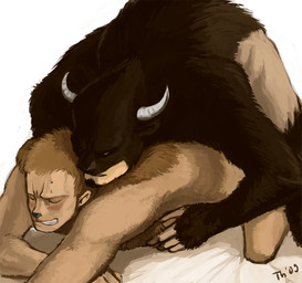 anthro bed blush bovine cattle cervine comic dalton duo hybrid male male/male mammal manga muscles on_bed one_piece reindeer sex tench tony_tony_chopper what_has_science_done
Rating: Explicit
Score: 7
User: unforget
Date: January 14, 2013 anthro bed blush bovine cattle cervine comic dalton duo hybrid male male/male mammal manga muscles on_bed one_piece reindeer sex tench tony_tony_chopper what_has_science_done
Rating: Explicit
Score: 7
User: unforget
Date: January 14, 2013