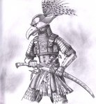 abstract_background anthro armor breastplate clothing cuirass cuisse dagger drawing_sword falx_(weapon) fantasy feathers gauntlets gloves gorget hammer handwear headgear helmet holding_melee_weapon holding_object holding_sword holding_weapon lame_(armor) logo looking_forward machete male melee_weapon plackart plate_mail plume rerebrace saber sash scabbard side_view solo spaulder standing sword tassets tools unsheathing_sword unsheathing_weapon vambrace warhammer weapon 0laffson caracal caracal_(genus) felid feline mammal 2023 artist_logo graphite_(artwork) hi_res monochrome pencil_(artwork) portrait signature three-quarter_portrait traditional_media_(artwork)