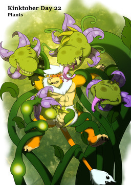 ambiguous_gender anthro aphrodisiac aphrodisiac_liquid cum_draining diaper duo forced forced_orgasm intersex intersex/male male orgasm penile penis_in_tentacle penis_milking plant plant_tentacles rape sex tentacle_fellatio tentacle_sex tentacles leoniro_the_inklion elemental_creature flora_fauna inklion absurd_res hi_res