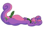 erection feral genitals green_penis kerchief male penis sleeping solo tail soothingbunny nintendo pokemon lips_(soursylveon) generation_6_pokemon goodra pokemon_(species) 4:3 hi_res