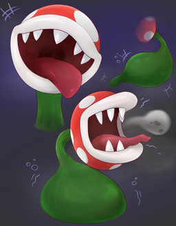 abdominal_bulge ambiguous_gender ambiguous_pred burping death digestion duo eyeless fatal_vore green_body grey_background looking_at_viewer monster_pred motion_lines mouth_shot not_furry offscreen_character open_mouth outline plant plant_pred red_tongue sharp_teeth simple_background smile teeth tongue tongue_out uvula vore zeg_yoros mario_bros nintendo elemental_creature flora_fauna ghost piranha_plant spirit 2022 absurd_res digital_media_(artwork) hi_res multiple_scenes smaller_version_at_source