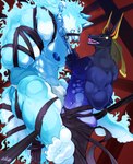 anthro bdsm biped bondage bound duo male male/male muscular muscular_anthro muscular_male muscular_thighs size_difference small_dom_big_sub kalonezhno dislyte lilith_games drew_(dislyte) freddy_(dislyte) anubian_jackal canid canine canis jackal mammal wolf 2025 absurd_res colored hi_res signature