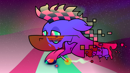 anthro blue_body drugs ears_back eyewear gore head_only looking_forward male marijuana pivoted_ears psychedelic severed_body_part severed_head smoking smoking_joint solo space stoned substance_intoxication sunglasses surrealism tongue tongue_out checkered_(artist) hasbro my_little_pony checkered_(pony) equid equine horse mammal pony 16:9 4k absurd_res hi_res widescreen