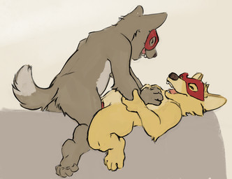 4_toes 5_fingers anthro anthro_on_anthro anthro_penetrated anthro_penetrating anthro_penetrating_anthro breasts butt duo feet female female_penetrated fingers fur genitals hindpaw humanoid_hands intraspecies male male/female male_penetrating male_penetrating_female mask mask_only nude nude_anthro nude_female nude_male paws penetration penile penile_penetration penis penis_in_vagina sex tail toes vaginal vaginal_penetration vulva wearing_mask slate canid canine canis domestic_dog herding_dog mammal pastoral_dog welsh_corgi