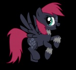 crossover cynder equine female green_eyes hair horn horse my_little_pony pegasus solo spyro_the_dragon wings
Rating: Safe
Score: 1
User: blackdragon94
Date: November 25, 2012