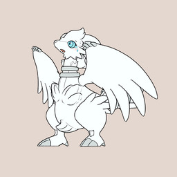 ambiguous_gender blue_eyes blush bodily_fluids chest_tuft claws feathered_wings feathers feral figurine head_feathers implied_transformation open_mouth sharp_teeth simple_background solo tears teeth toy toy_transformation toyification tuft white_body white_feathers wings kareha_21909 mythology nintendo pokemon dragon generation_5_pokemon human legendary_pokemon living_toy mammal mythological_creature mythological_scalie pokemon_(species) reshiram scalie 1:1