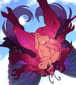 2_penises 4_arms abs antennae_(anatomy) anus back_wings balls butt diphallism erection genitals hair humanoid_genitalia humanoid_penis insect_wings lepidopteran_wings long_hair male multi_arm multi_genitalia multi_limb multi_penis muscle_tone muscular muscular_humanoid muscular_male nude pecs penis perineum pink_body pink_skin purple_hair purple_sclera smile solo tan_body tan_skin vein veiny_penis vertical_diphallism wide_eyed wings superrravi soardon_(eddyoshi) animal_humanoid aquatic arthropod arthropod_humanoid butterfly_humanoid fish human humanoid hybrid insect insect_humanoid lepidopteran lepidopteran_humanoid mammal shark hi_res