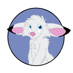 anthro buckteeth circle clothed clothing front_view looking_at_viewer male solo teeth topless young young_anthro young_male mizzyam jake_cottontail lagomorph leporid mammal rabbit 1:1 aliasing alternate_version_at_source digital_media_(artwork) flat_colors half-length_portrait portrait