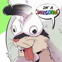 anthro ball_tuft balls balls_on_face balls_on_head black_body black_fur dialogue duo fur genitals glistening glistening_genitalia glistening_penis googly_eyes half-erect humanoid_genitalia humanoid_penis humor joke male male/male nude obscured_eyes penis rainbow_text saggy_balls simple_background smile speech_bubble teeth text these_aren't_my_glasses tongue tongue_out tuft whiskers white_body white_fur thiagoefrancesco kotarocat felid feline mammal 1:1 absurd_res digital_media_(artwork) english_text hi_res meme