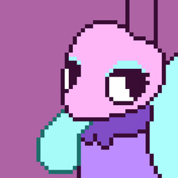antennae_(anatomy) anthro back_wings black_eyes blue_eyelids blue_penis blue_wings disembodied_penis eyes_closed fellatio female genitals insect_wings long_lashes looking_away male oral penile penis penis_in_mouth pink_head pupils purple_background purple_body sex simple_background solo wings lambby blushcrunch_studio dandy's_world roblox flutter_(dandy's_world) arthropod butterfly insect lepidopteran toon_(dandy's_world) 1:1 animated colored digital_media_(artwork) loop pixel_(artwork) pixel_animation