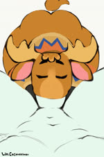 abs anthro antlers body_part_in_mouth brown_body brown_fur butt deep_throat duo erection eye_contact fellatio first_person_view fur genitals horn looking_at_another looking_at_partner looking_at_viewer male male/male male_penetrated male_penetrating male_penetrating_male male_pov oral oral_penetration penetrating_pov penetration penile penile_penetration penis sex tail tail_motion tailwag lipecachorrinho animal_crossing nintendo erik_(animal_crossing) deer mammal moose new_world_deer animated hi_res loop no_sound short_playtime webm