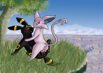 anus balls duo erection feet female female_penetrated feral feral_on_feral from_front_position genitals happy hindpaw knot male male/female male_penetrating male_penetrating_female mastery_position nude on_top paws penetration penile penile_penetration penis penis_in_vagina purple_eyes red_eyes sex smile straddling tail vaginal vaginal_penetration vulva wet moonlight_rider nintendo pokemon dia_(moonlight_rider) thyst_(moonlight_rider) canid canine eeveelution espeon generation_2_pokemon mammal pokemon_(species) umbreon