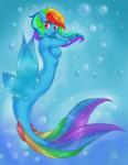2013 blue_theme breasts bubble equine female friendship_is_magic hair horse looking_at_viewer mammal mermaid misukitty multi-colored_hair my_little_pony nipples nude pony purple_eyes rainbow rainbow_dash_(mlp) rainbow_hair solo underwater water
Rating: Questionable
Score: 17
User: 2DUK
Date: December 13, 2013