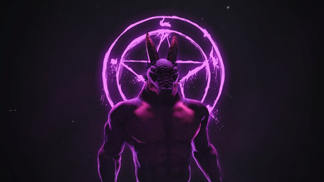 abs anthro dark front_view nude occult_symbol pentagram solo standing symbol gold97fox petruz_(modeler) lizard_(petruz) lizard reptile scalie 16:9 2020 3d_(artwork) absurd_res digital_media_(artwork) hi_res purple_theme source_filmmaker_(artwork) widescreen
