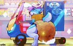 ageplay anthro antlers big_diaper bodily_fluids bunnyhopps_(diaper) clothed clothing crossdressing crouching dialogue diaper diaper_check disembodied_hand ears_back eyes_closed feces femboy genital_fluids grocery_store hand_on_diaper headpat horn male object_in_mouth offscreen_character pacifier pacifier_in_mouth pantsless_anthro pantsless_male photo_background pivoted_ears pooping public raised_tail roleplay shirt shopping_cart short_tail soiled_diaper soiling soiling_diaper solo speech_bubble store t-shirt tail topwear touching_diaper unclean_diaper urine used_diaper wet_diaper wetting wetting_diaper s4n abuniverse bunnyhopps deer mammal 2025 hi_res photography_(artwork)