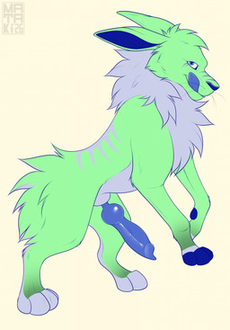animal_genitalia animal_penis anthro blue_eyes blue_penis canine_genitalia canine_penis erection genitals knot knot_root knotted_penis licking licking_lips looking_at_viewer male paws penis sheath side_view simple_background snout solo tongue tongue_out vein veiny_penis whiskers mataki23 nintendo pokemon eeveelution generation_1_pokemon jolteon pokemon_(species) colored digital_drawing_(artwork) digital_media_(artwork) hi_res