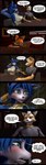 anthro blush bodily_fluids clothed clothing comic_panel female group male male/female one_eye_closed open_mouth speech_bubble tears text trio wink chadchan3d nintendo sega sonic_the_hedgehog_(series) star_fox warfare_machine fox_mccloud krystal_(star_fox) miles_prower warfare_fox warfare_krystal canid mammal 3d_(artwork) absurd_res comic digital_media_(artwork) english_text hi_res source_filmmaker_(artwork)