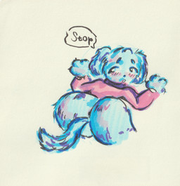 anthro femboy male solo redistrik mizu canid canine canis domestic_dog mammal absurd_res hi_res