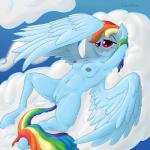 2013 anthro blue_body blue_fur blue_pussy breasts cloud equine female friendship_is_magic fur hair hands_behind_head horse lying multi-colored_hair my_little_pony pegasus pony purple_eyes pussy rainbow_dash_(mlp) rainbow_hair rainbow_tail sky smirk solo spreading teeth wings xanthor
Rating: Explicit
Score: 12
User: CodyMaverick
Date: December 07, 2013