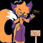 1:1 2024 absurd_res accessory alpha_channel animal_humanoid anthro bone cane canid canid_humanoid canine canine_humanoid chest_tuft colored dialogue digital_drawing_(artwork) digital_media_(artwork) ear_piercing english_text female fox fox_humanoid fox_tail foxxiee fur grey_eyes hair hair_accessory happy hi_res hideko_yosuke humanoid long_hair looking_at_viewer male male/female mammal mammal_humanoid orange_body orange_fur orange_hair orange_tail orange_toes pawpads piercing purple_body purple_ears purple_fur purple_legs sign simple_background smile smiling_at_viewer solo speech_bubble star_eyes tail text thick_thighs traditional_media_(artwork) tuft wide_hipped_male yellow_eyes yellow_pawpads