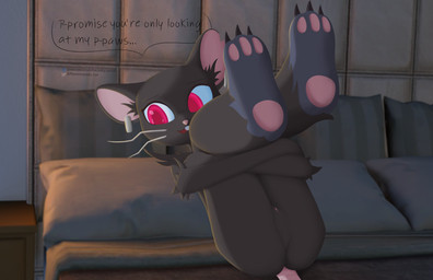 accident accidental_exposure anthro arms_on_legs bed claws crossed_arms ear_piercing ear_ring embarrassed female fur furniture genitals grey_body grey_fur legs_up looking_down nervous on_bed pawpads paws piercing presenting red_eyes ring_piercing solo vulva whiskers wemacaten epic_games fortnite camille_(fortnite) animal_humanoid humanoid mammal mammal_humanoid murid murine rat rodent rodent_humanoid absurd_res hi_res