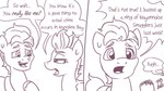 16:9 comic dialogue earth_pony english_text equid equine female hasbro hitch_trailblazer_(mlp) horse line_art male mammal mlp_g5 monochrome my_little_pony mythological_creature mythological_equine mythology pegasus pony pony-berserker sash text two_panel_image widescreen wings zipp_storm_(mlp)