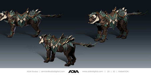 4_toes accessory ambiguous_feral ambiguous_gender armor black_sclera black_spots blue_armor blue_greaves blue_helmet brown_body brown_fur brown_tail clothed clothed_ambiguous clothed_feral clothing company_name email empty_eyes feet feral fur furgonomics gradient_background greaves jaw light long_tail markings mouth_closed multicolored_body multicolored_fur multicolored_tail number paws quadruped reins saddle simple_background spiked_armor spikes spots spotted_body spotted_fur spotted_markings spotted_tail standing tail tail_accessory tail_markings text toes turnaround unknown_artist adia_studios highguard_(game) felid feline leopard mammal pantherine 2026 3d_(artwork) absurd_res autodesk_maya_(artwork) colored concept_art digital_media_(artwork) english_description english_text hi_res lighting official_art shaded substance_painter_(artwork) url zbrush_(artwork)