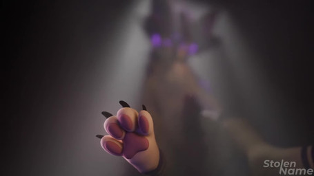 animal_dildo animal_sex_toy anthro canine_dildo claws depth_of_field dildo feet foot_fetish foot_focus male pawpads paws pink_pawpads sex_toy solo toes stolenname blender_cycles lumin_(stolenname) fennix 16:9 2025 3d_(artwork) 3d_animation animated blender_(artwork) digital_media_(artwork) hi_res no_sound short_playtime watermark webm widescreen