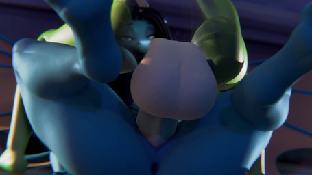2_horns anthro anthro_penetrated anus balls big_balls big_breasts big_penis black_hair blue_body blue_eyes breasts duo female female_penetrated genitals green_body hair horn huge_breasts huge_penis humanoid_genitalia humanoid_penis lidded_eyes lying male male/female male_penetrating male_penetrating_female moan nude nude_anthro nude_female nude_male on_back penetration penile penile_penetration penis penis_in_vagina sex spread_legs spreading tan_balls tan_penis vaginal vaginal_penetration jeja da.nilkaz_(modeler) mythology haavex valerie_(iggymaid) dragon mythological_creature mythological_scalie scalie 16:9 3d_(artwork) 3d_animation animated digital_media_(artwork) hi_res high_framerate short_playtime sound video widescreen gynomorph_(lore)