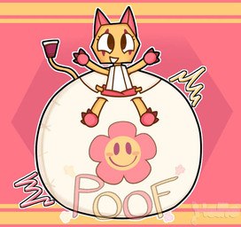big_diaper clothed clothing diaper female huge_diaper hyper_diaper unclean_diaper used_diaper using_diaper wearing_diaper halliedrawz blushcrunch_studio dandy's_world scraps_(dandy's_world)