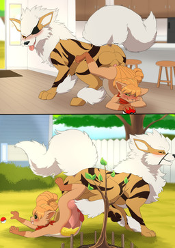 anal anal_knotting anal_penetration anal_wink animal_genitalia animal_penis anthro anthro_on_feral anthro_penetrated anus ass_to_ass balls bestiality black_sclera blush bodily_fluids butt canine_genitalia canine_penis cum cum_in_ass cum_inside digitigrade dragging duo erection eye_patch eyewear feral feral_penetrating feral_penetrating_anthro genital_fluids genitals grass green_eyes hiked_leg internal internal_anal interspecies kerchief kitchen knot knot_dragging knot_hanging knot_root knotted_penis knotting looking_pleasured male male/male male_on_feral male_penetrated male_penetrating male_penetrating_male neckerchief neckwear outside pawpads peeing peeing_in_ass peeing_inside peeing_while_erect penetration penile penile_penetration penis penis_size_difference plant pokeball quadruped raised_leg red_kerchief red_neckerchief reverse_doggystyle sex sheath size_difference tree urine urine_in_ass watersports x-ray_view gushoafterdark psychobatsu nintendo pokemon ember_(elitetheespeon) fan_character robinv arcanine generation_1_pokemon pokemon_(species) vulpix absurd_res hi_res