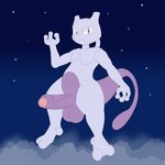 2_toes 3_fingers angry anthro balls big_balls big_penis cloud erection feet fingers floating foreskin genitals huge_balls huge_penis looking_at_viewer male night penis pink_body purple_body purple_eyes sky solo star toes vein kamek_sans nintendo pokemon generation_1_pokemon legendary_pokemon mewtwo pokemon_(species) hi_res