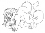 accelo accelo_(character) all_fours anal anal_penetration anthro anthro_on_feral bell bestiality claws collar doggystyle eyes_closed eyewear feline feral from_behind gay girly glasses hair hug interspecies leopard lion long_hair male monochrome mount penetration plain_background sex snow_leopard stockings tail_hug tongue tongue_out uncolored white_background
Rating: Explicit
Score: 7
User: drearyrains
Date: March 01, 2012